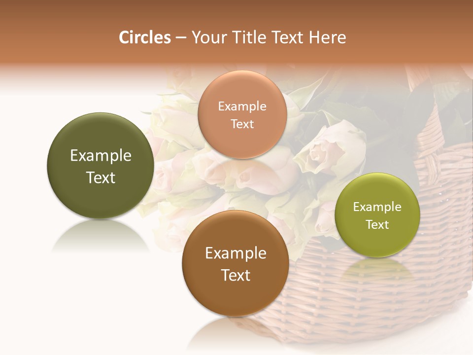 Background Flower Card PowerPoint Template