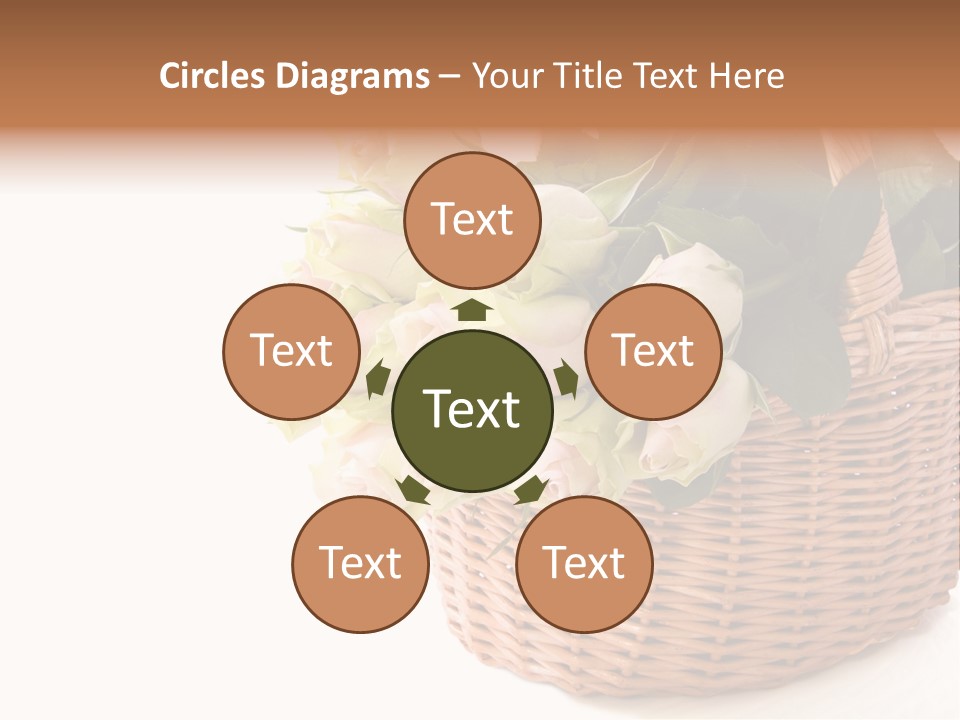 Background Flower Card PowerPoint Template