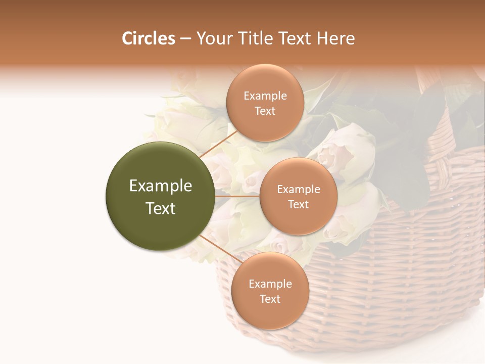 Background Flower Card PowerPoint Template