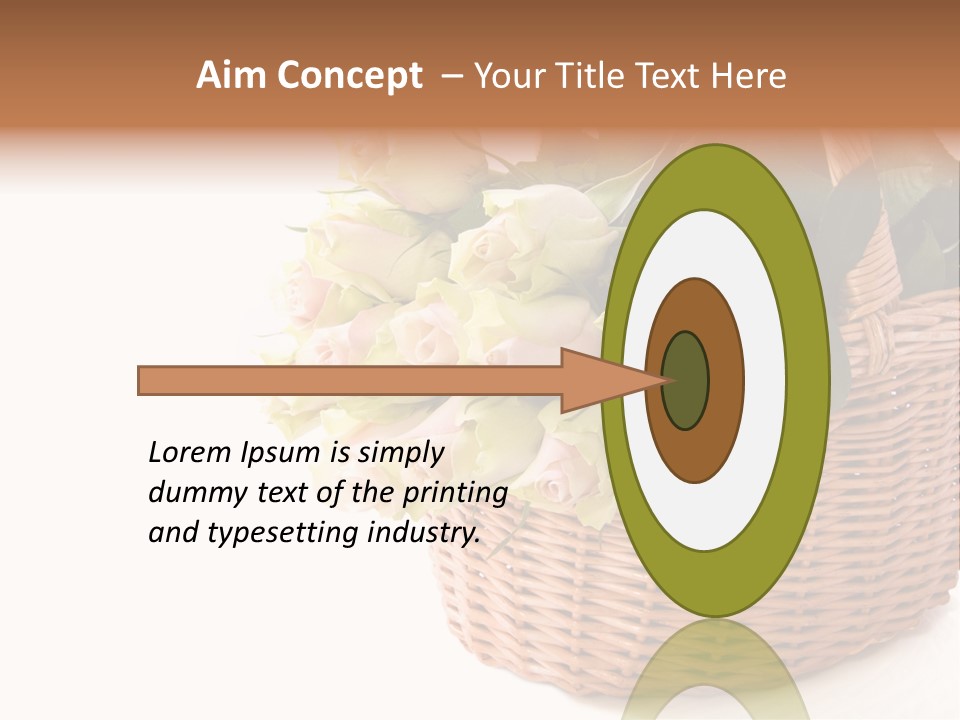 Background Flower Card PowerPoint Template