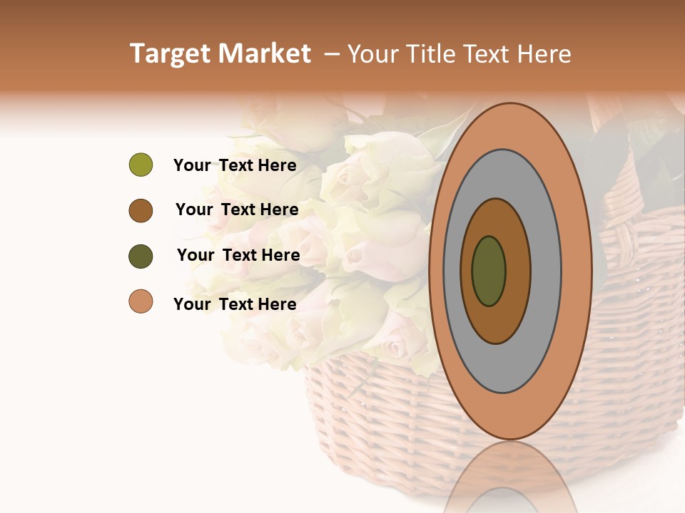 Background Flower Card PowerPoint Template