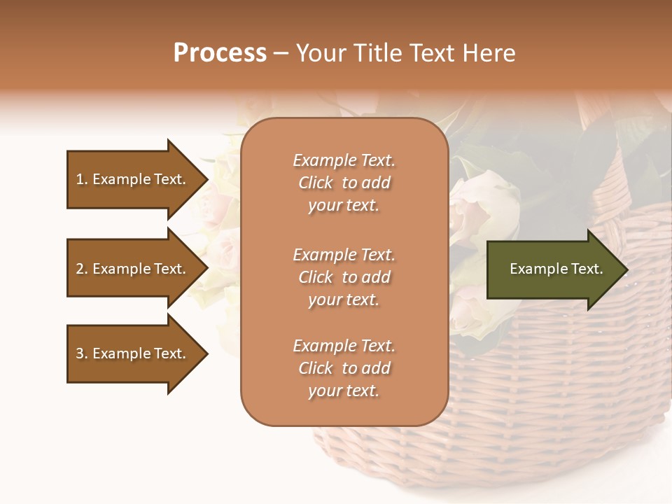 Background Flower Card PowerPoint Template