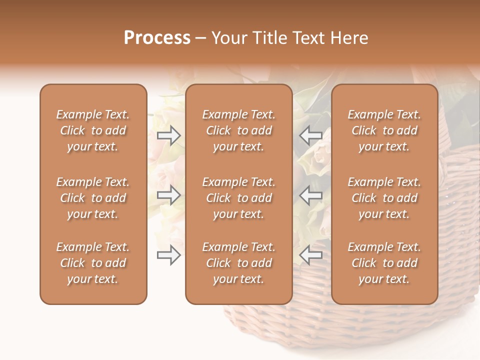 Background Flower Card PowerPoint Template