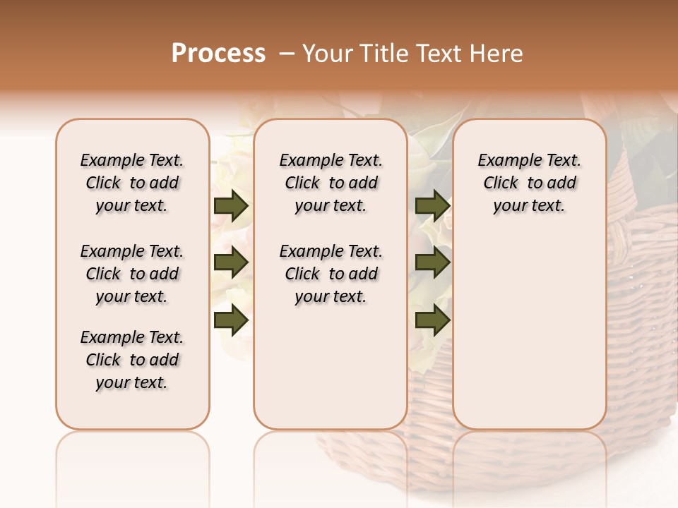 Background Flower Card PowerPoint Template