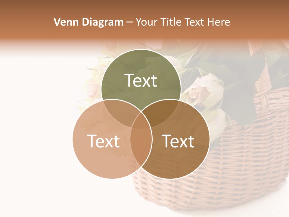 Background Flower Card PowerPoint Template
