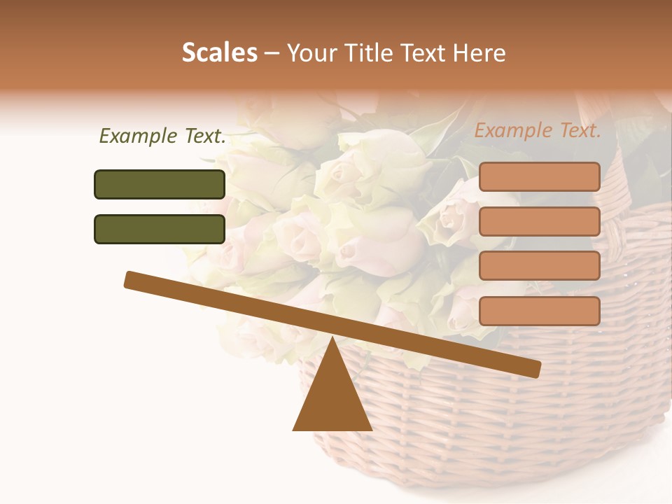 Background Flower Card PowerPoint Template