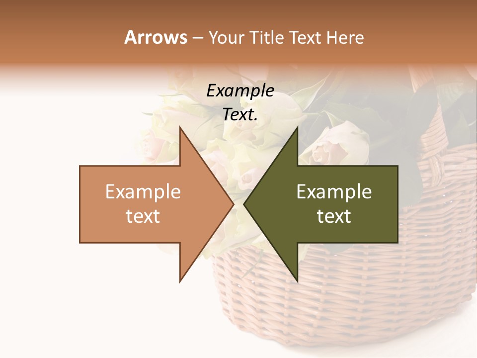 Background Flower Card PowerPoint Template