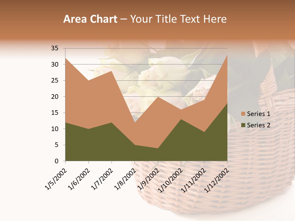 Background Flower Card PowerPoint Template