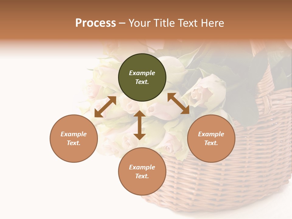 Background Flower Card PowerPoint Template