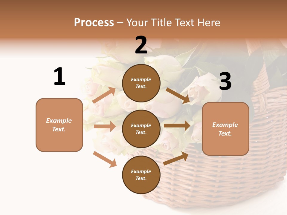 Background Flower Card PowerPoint Template