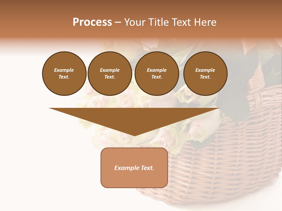 Background Flower Card PowerPoint Template