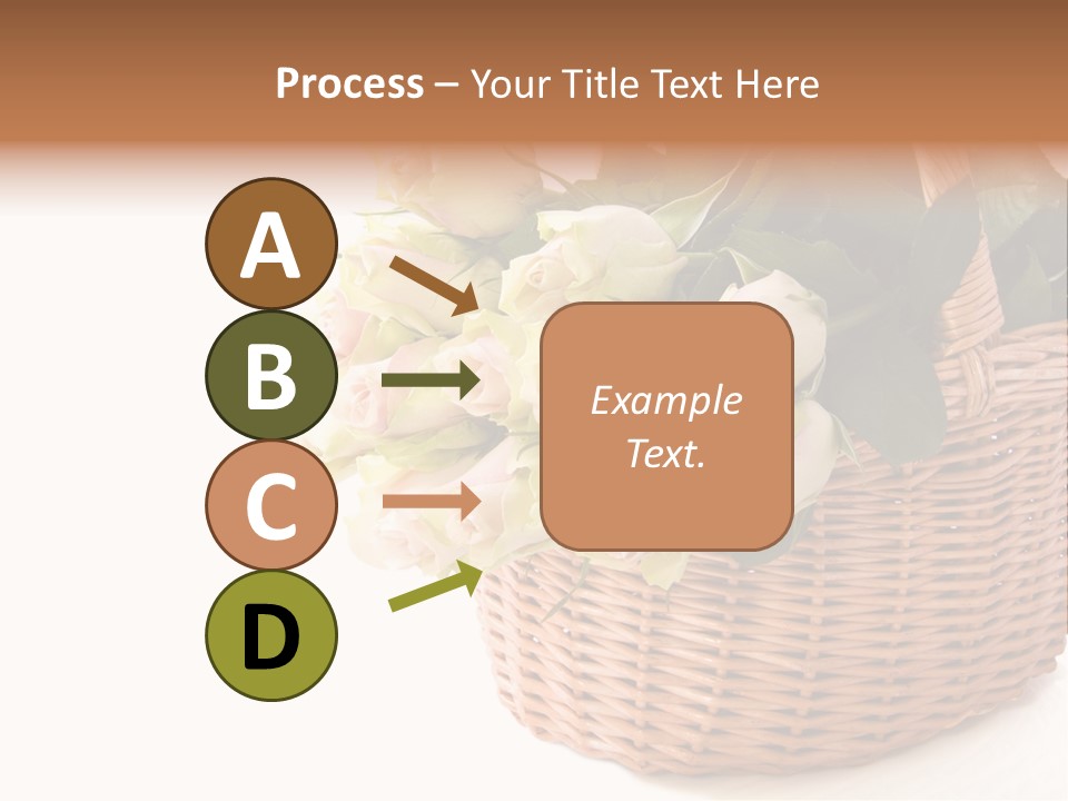 Background Flower Card PowerPoint Template