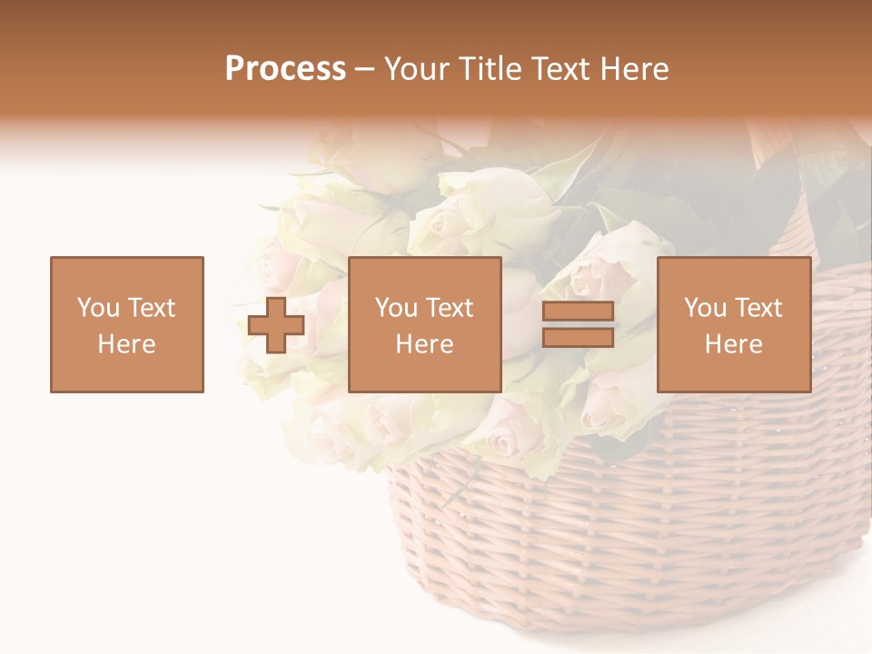 Background Flower Card PowerPoint Template