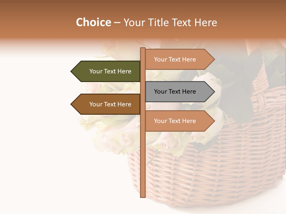 Background Flower Card PowerPoint Template