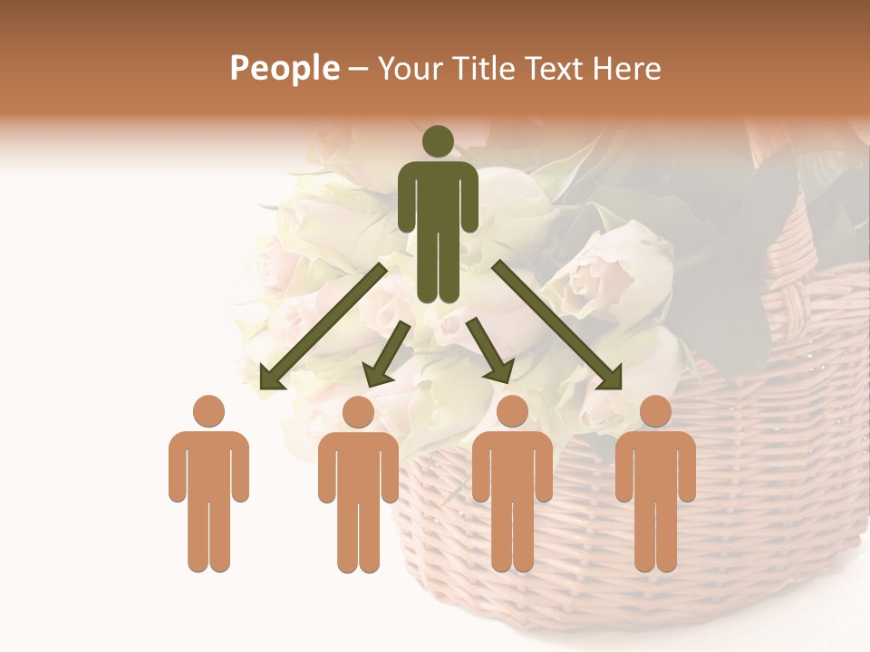 Background Flower Card PowerPoint Template