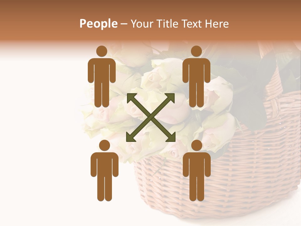 Background Flower Card PowerPoint Template