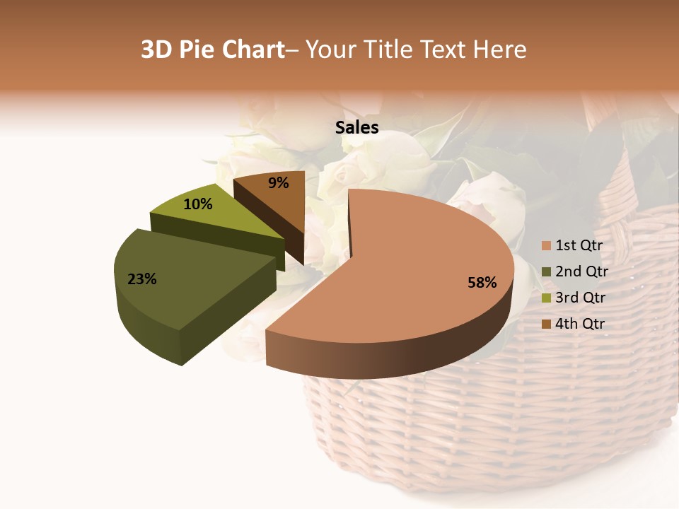 Background Flower Card PowerPoint Template