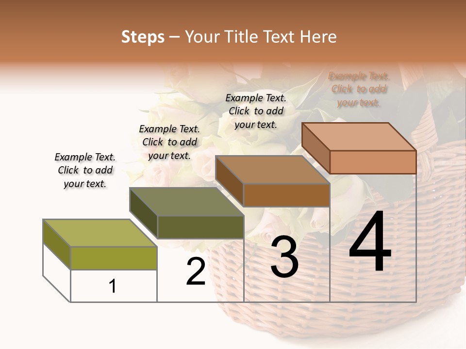 Background Flower Card PowerPoint Template