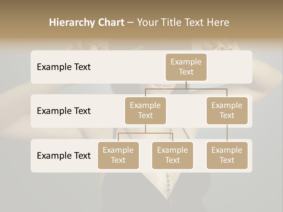 Smiling Hair Cut PowerPoint Template