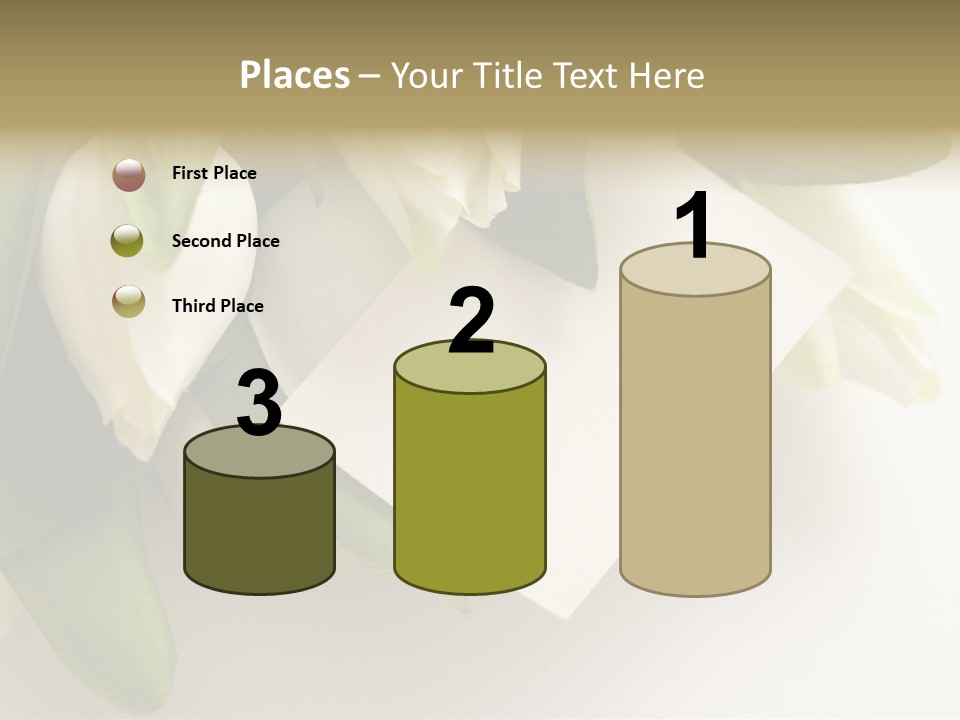 Tulip Card Letter PowerPoint Template