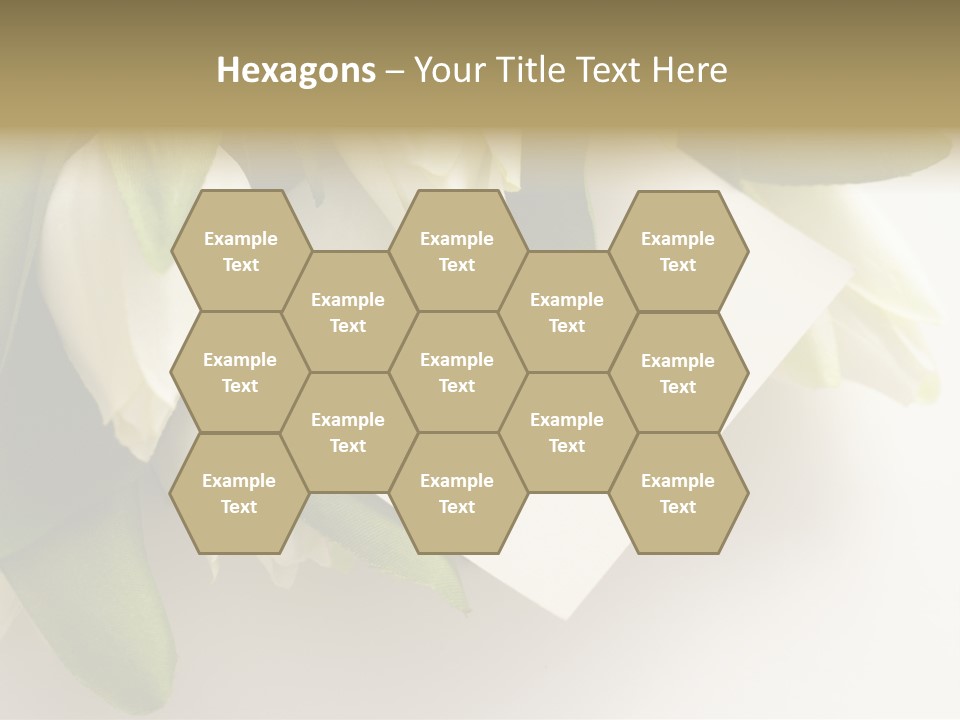 Tulip Card Letter PowerPoint Template