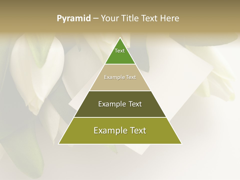 Tulip Card Letter PowerPoint Template