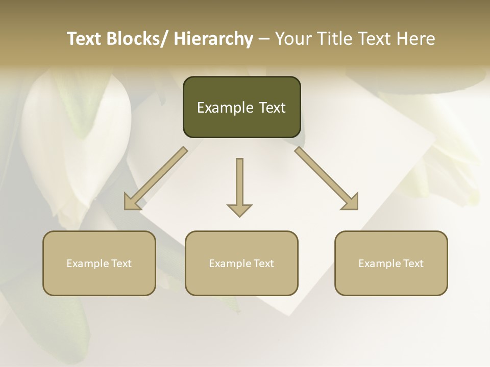 Tulip Card Letter PowerPoint Template