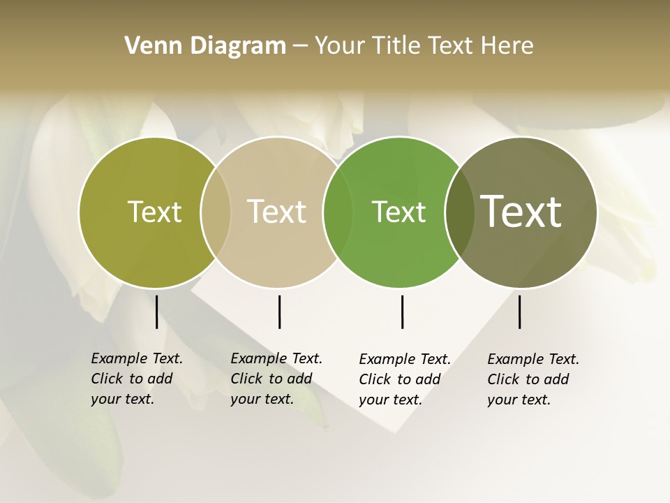 Tulip Card Letter PowerPoint Template