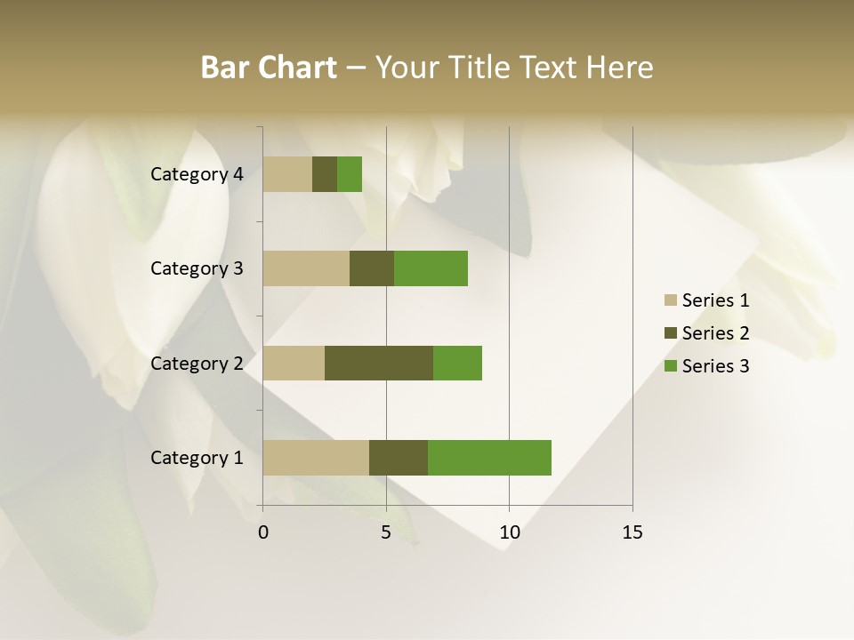 Tulip Card Letter PowerPoint Template