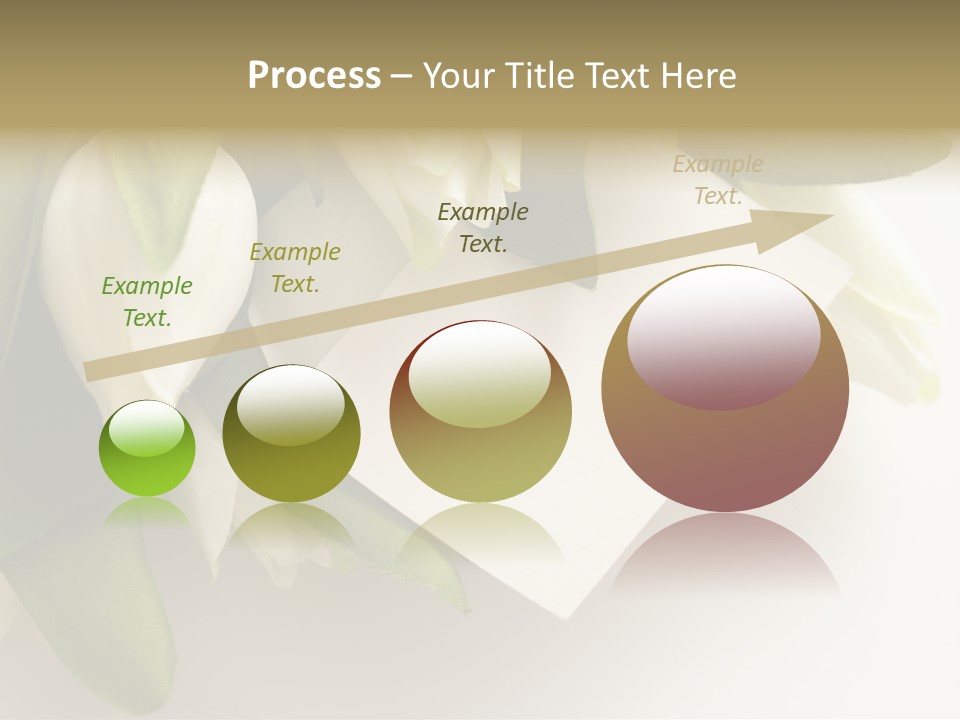 Tulip Card Letter PowerPoint Template