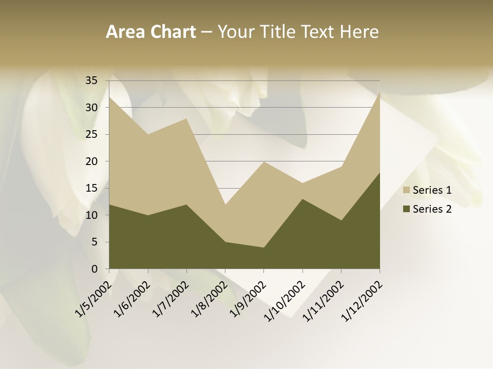 Tulip Card Letter PowerPoint Template