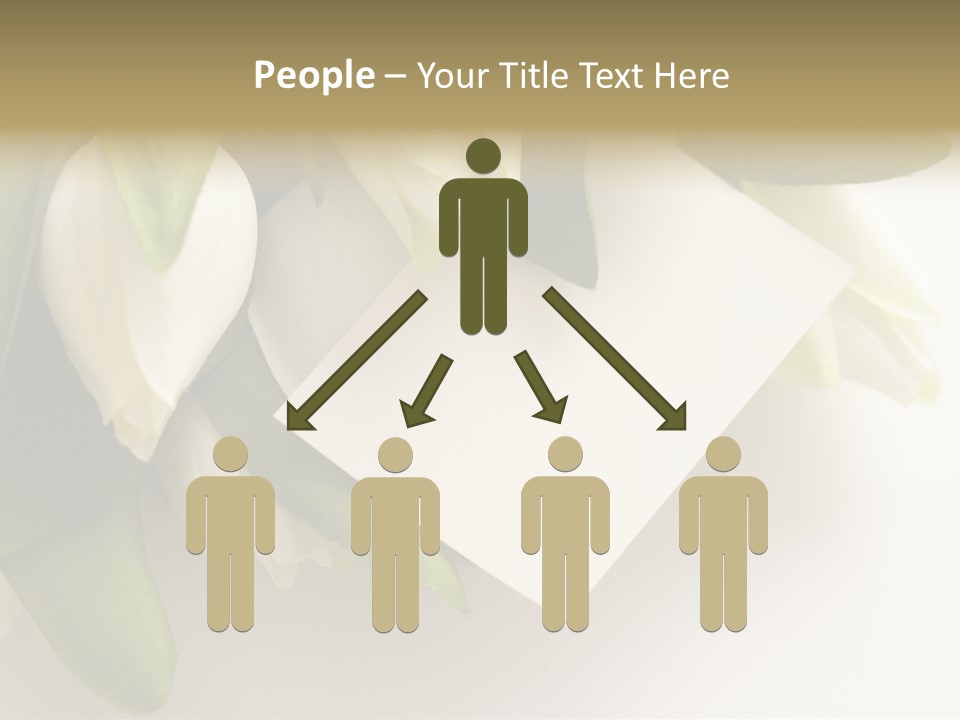 Tulip Card Letter PowerPoint Template