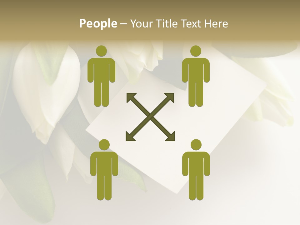 Tulip Card Letter PowerPoint Template