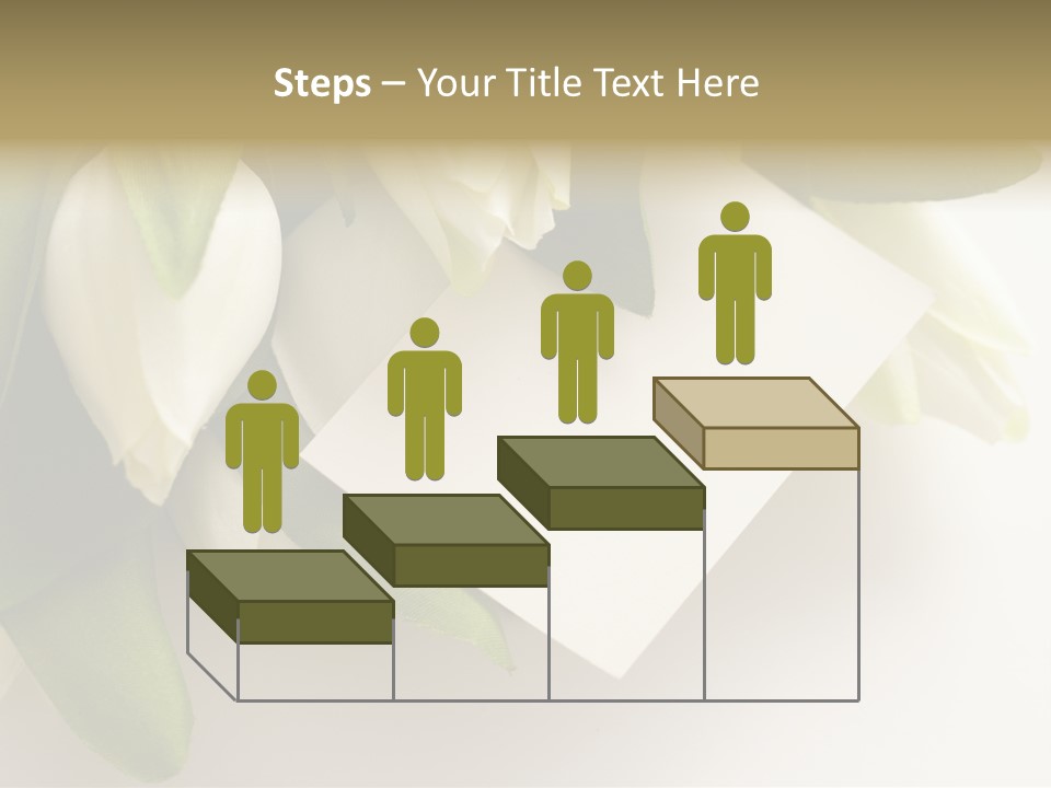 Tulip Card Letter PowerPoint Template