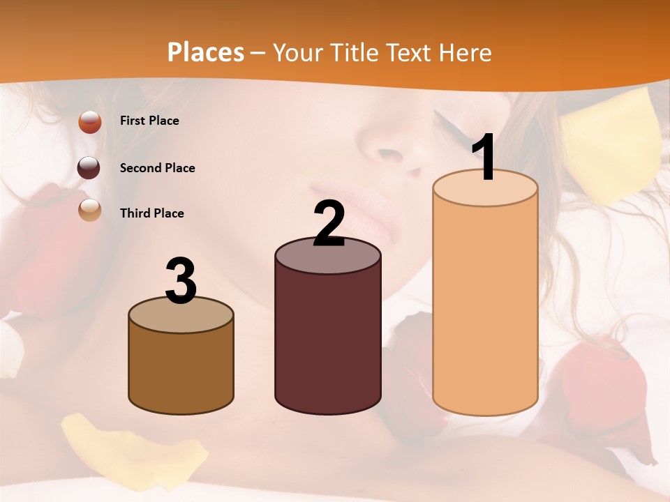 Soft Woman Y PowerPoint Template