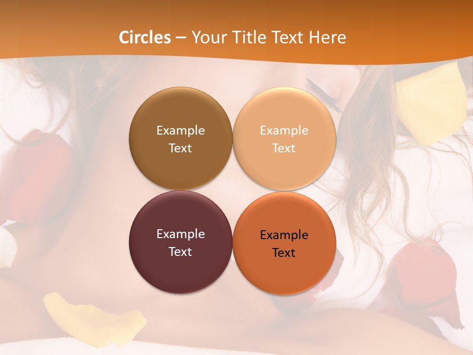 Soft Woman Y PowerPoint Template