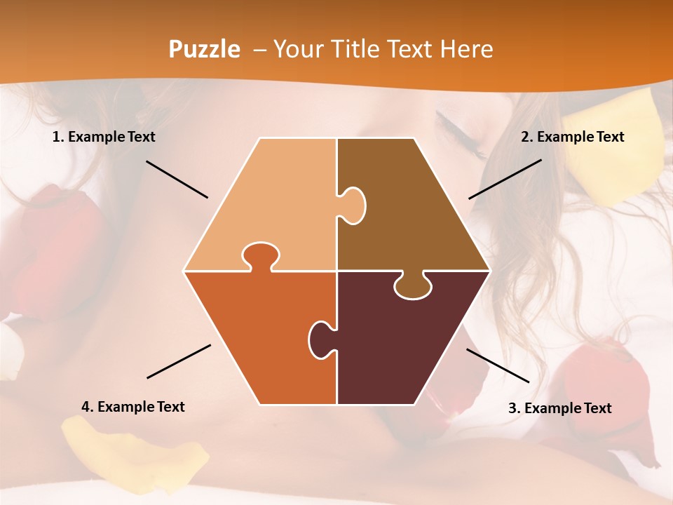 Soft Woman Y PowerPoint Template