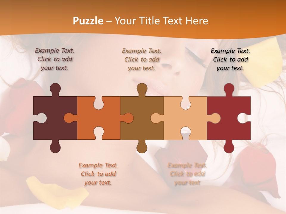 Soft Woman Y PowerPoint Template