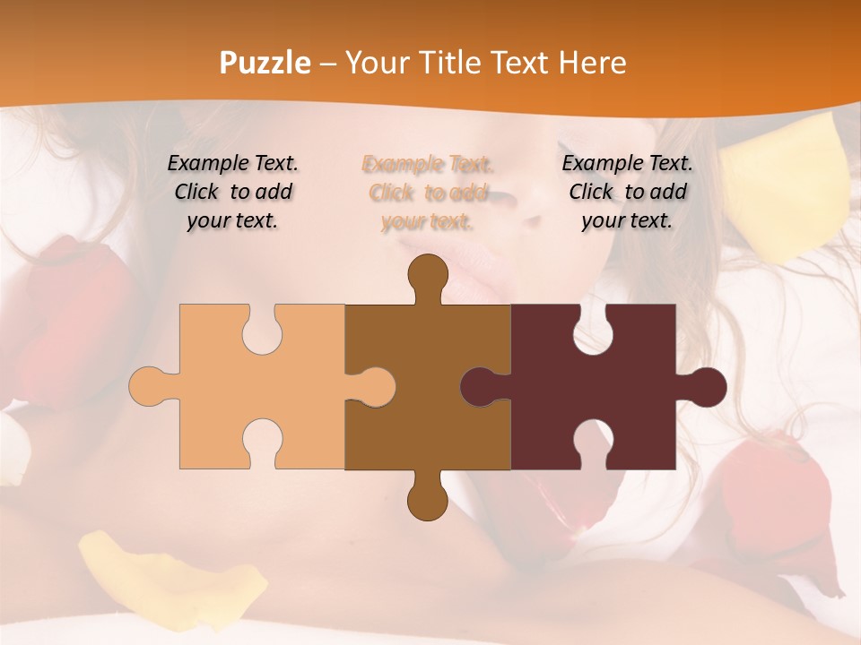 Soft Woman Y PowerPoint Template