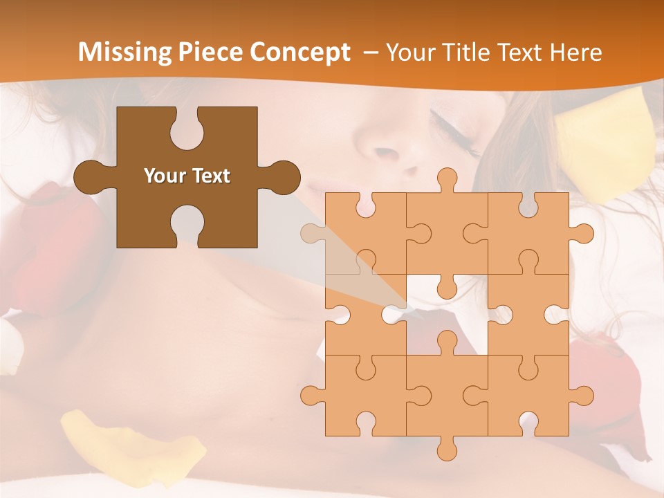 Soft Woman Y PowerPoint Template