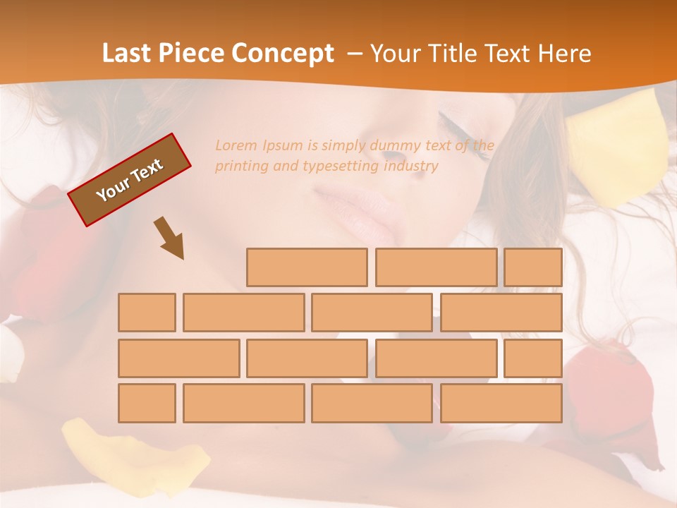 Soft Woman Y PowerPoint Template