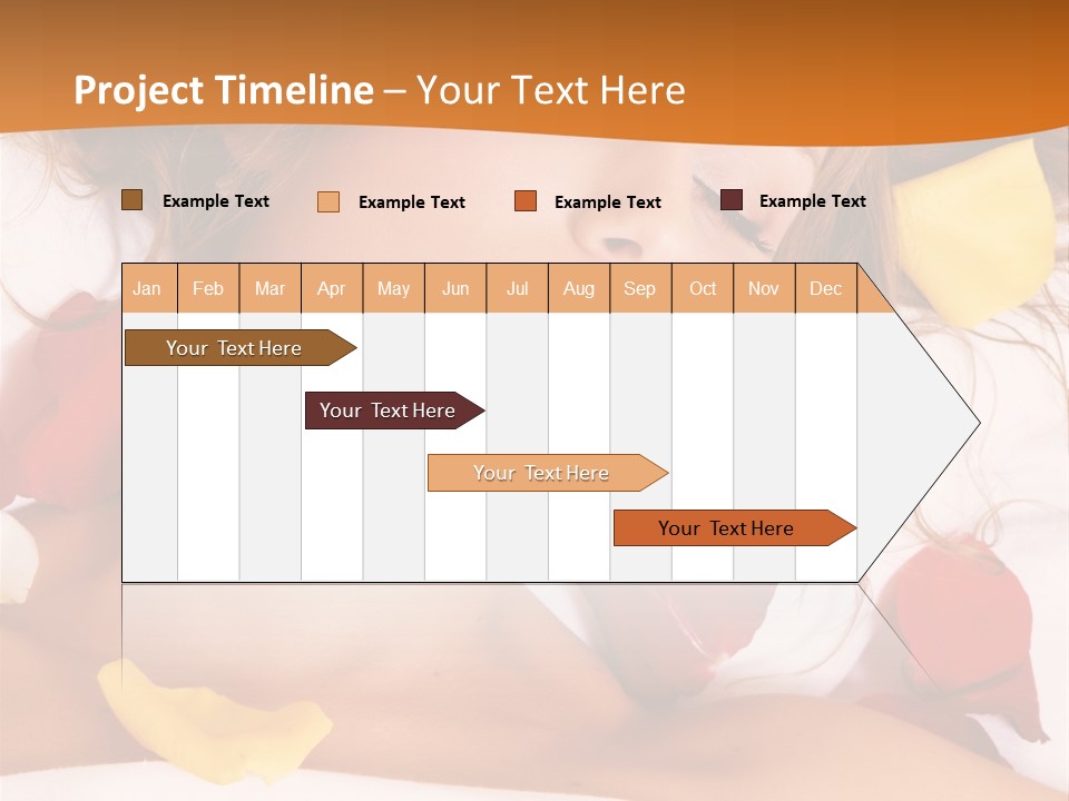 Soft Woman Y PowerPoint Template