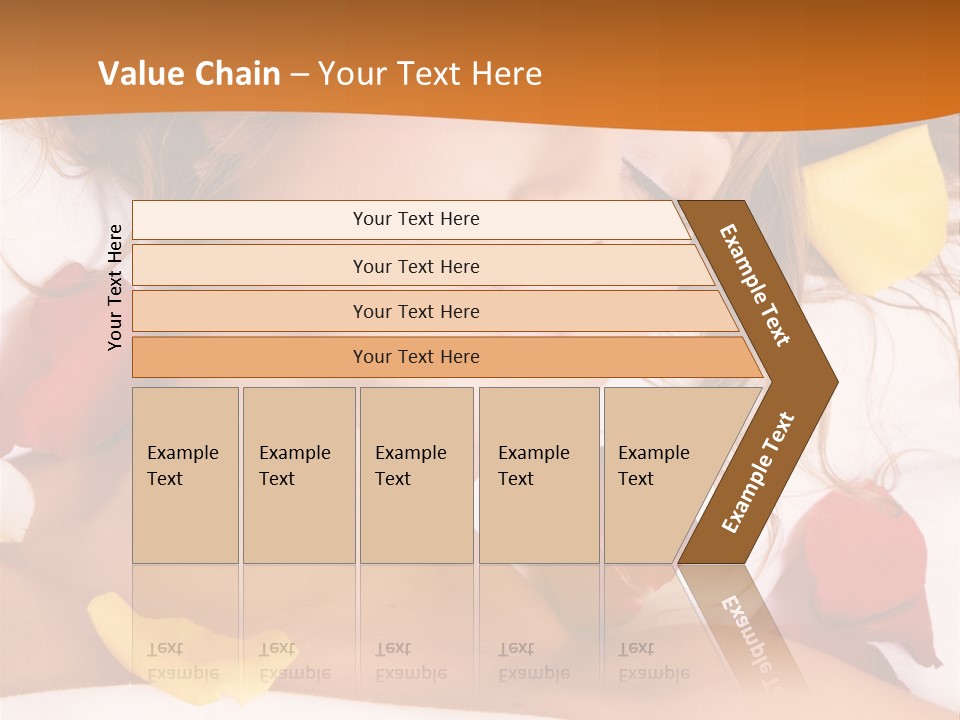 Soft Woman Y PowerPoint Template