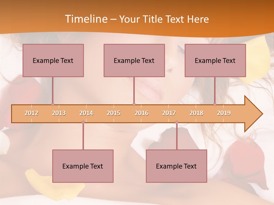 Soft Woman Y PowerPoint Template