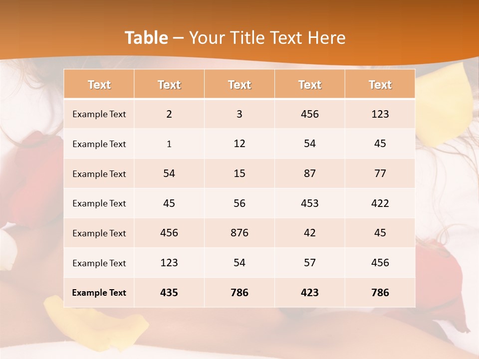 Soft Woman Y PowerPoint Template