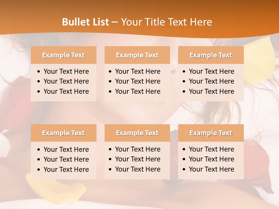 Soft Woman Y PowerPoint Template