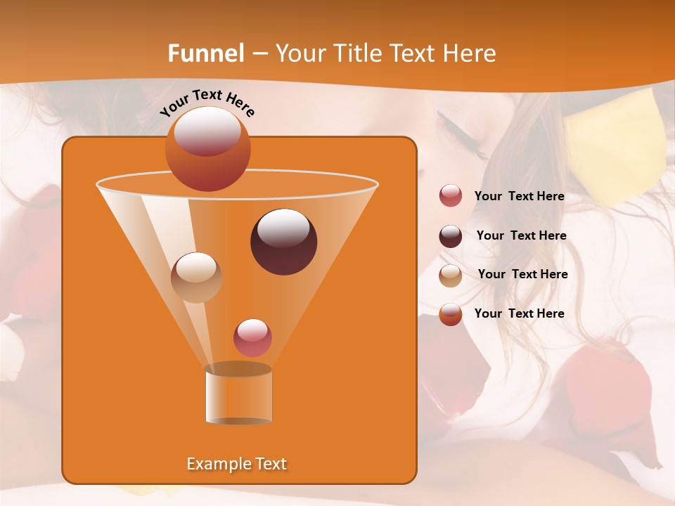 Soft Woman Y PowerPoint Template