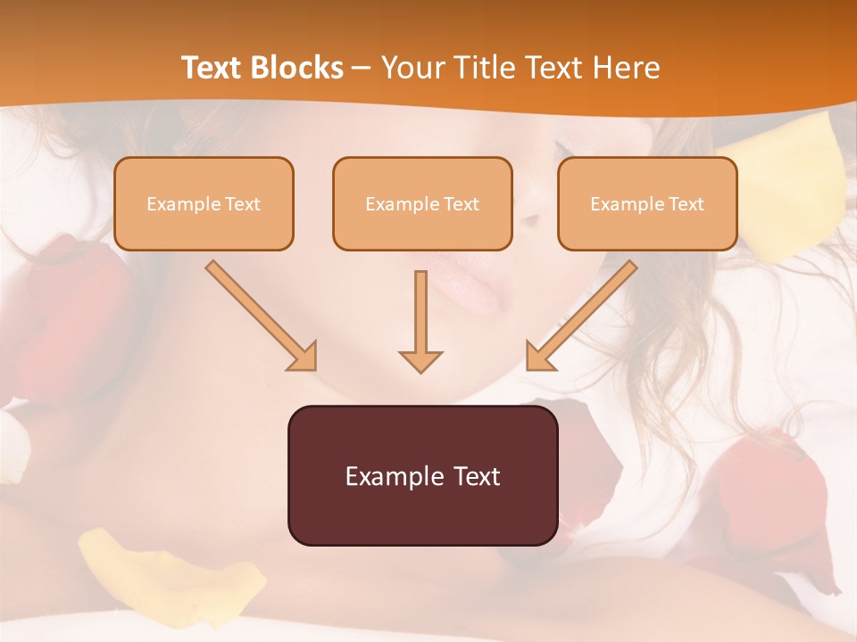 Soft Woman Y PowerPoint Template