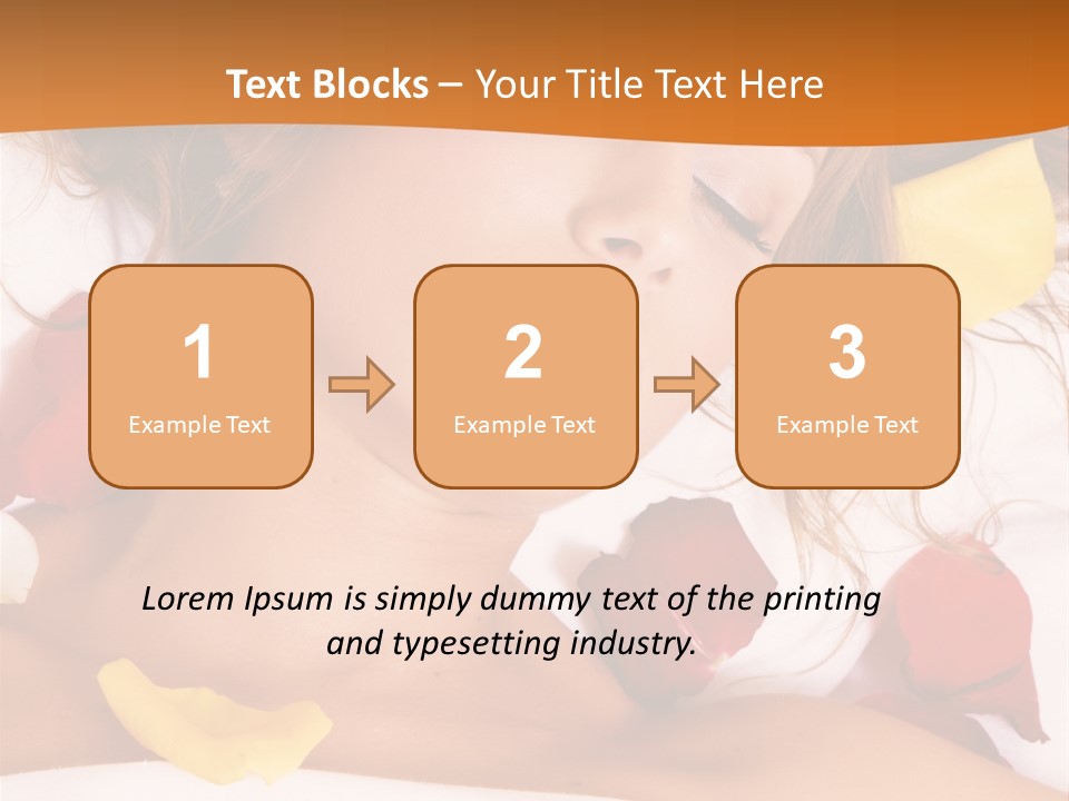 Soft Woman Y PowerPoint Template