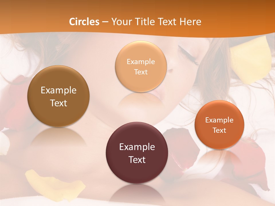 Soft Woman Y PowerPoint Template